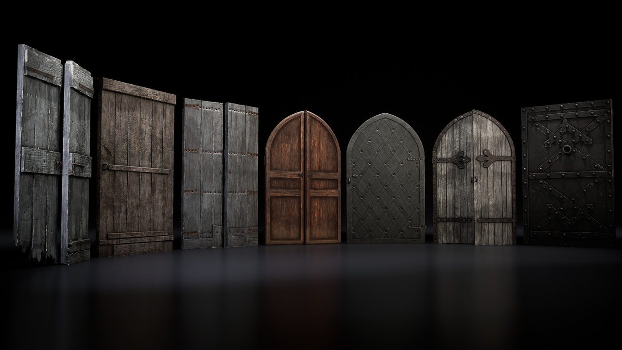 Media 1 for listing Medieval Doors