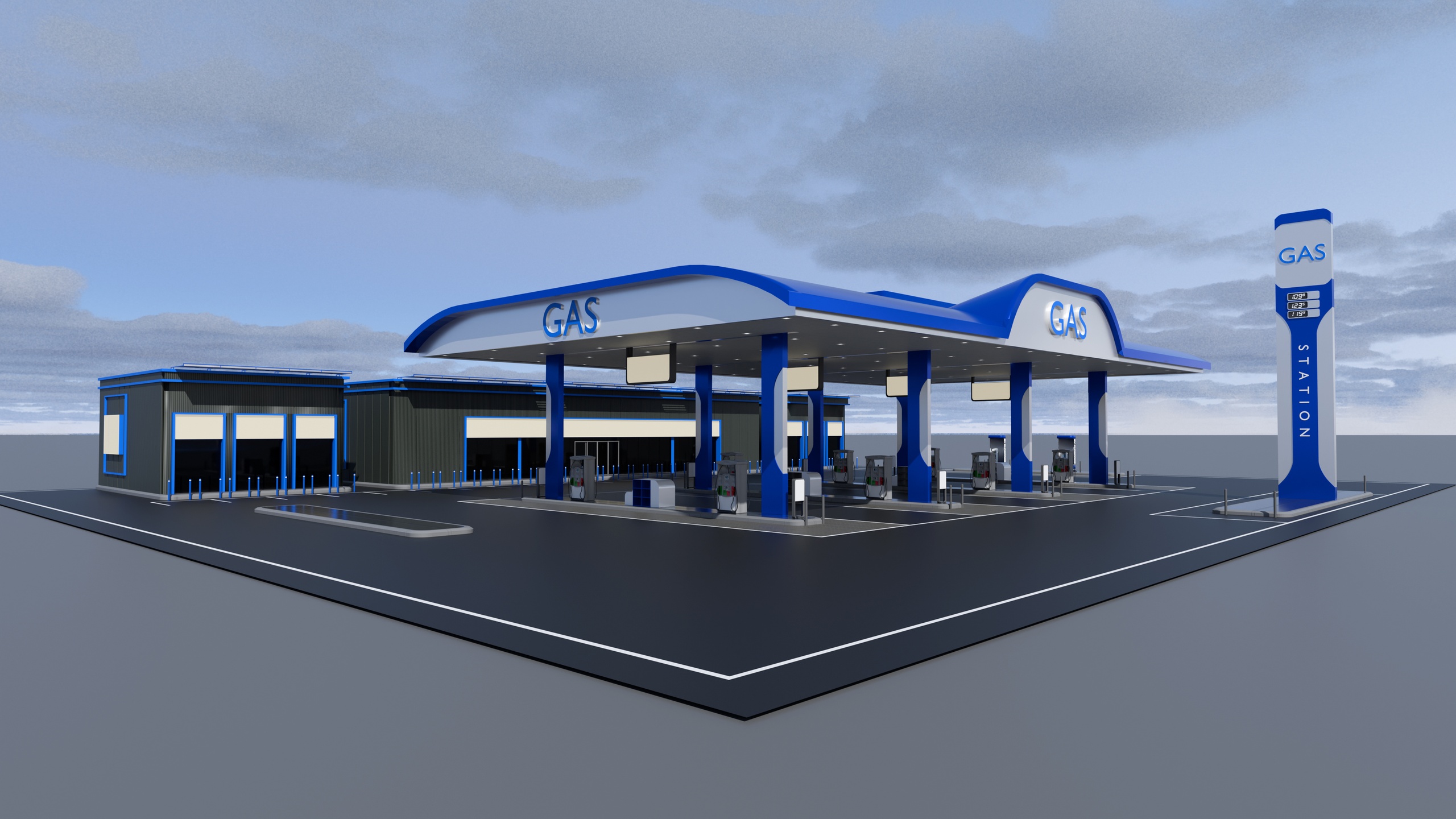 Media 1 for listing Gas station