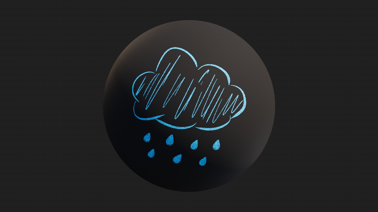 Media 1 for listing Cloud Chalk Drawing