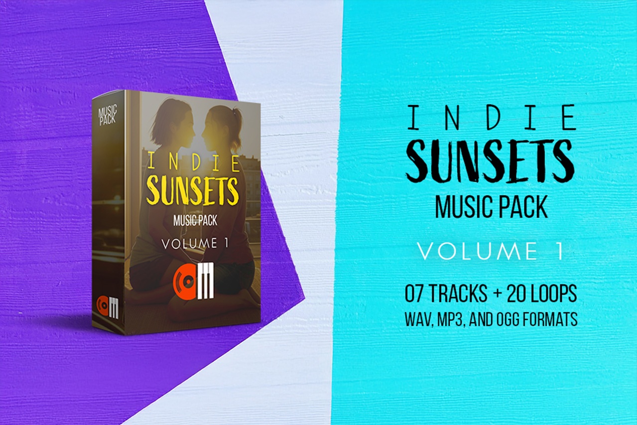 Media 1 for listing Indie Sunsets Music Pack