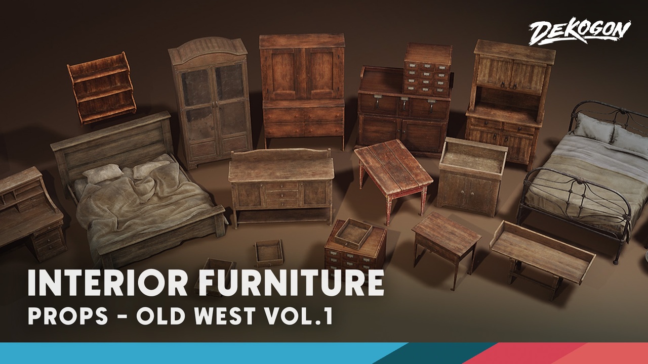 Media 1 for listing Old West VOL.1 - Interior Furniture