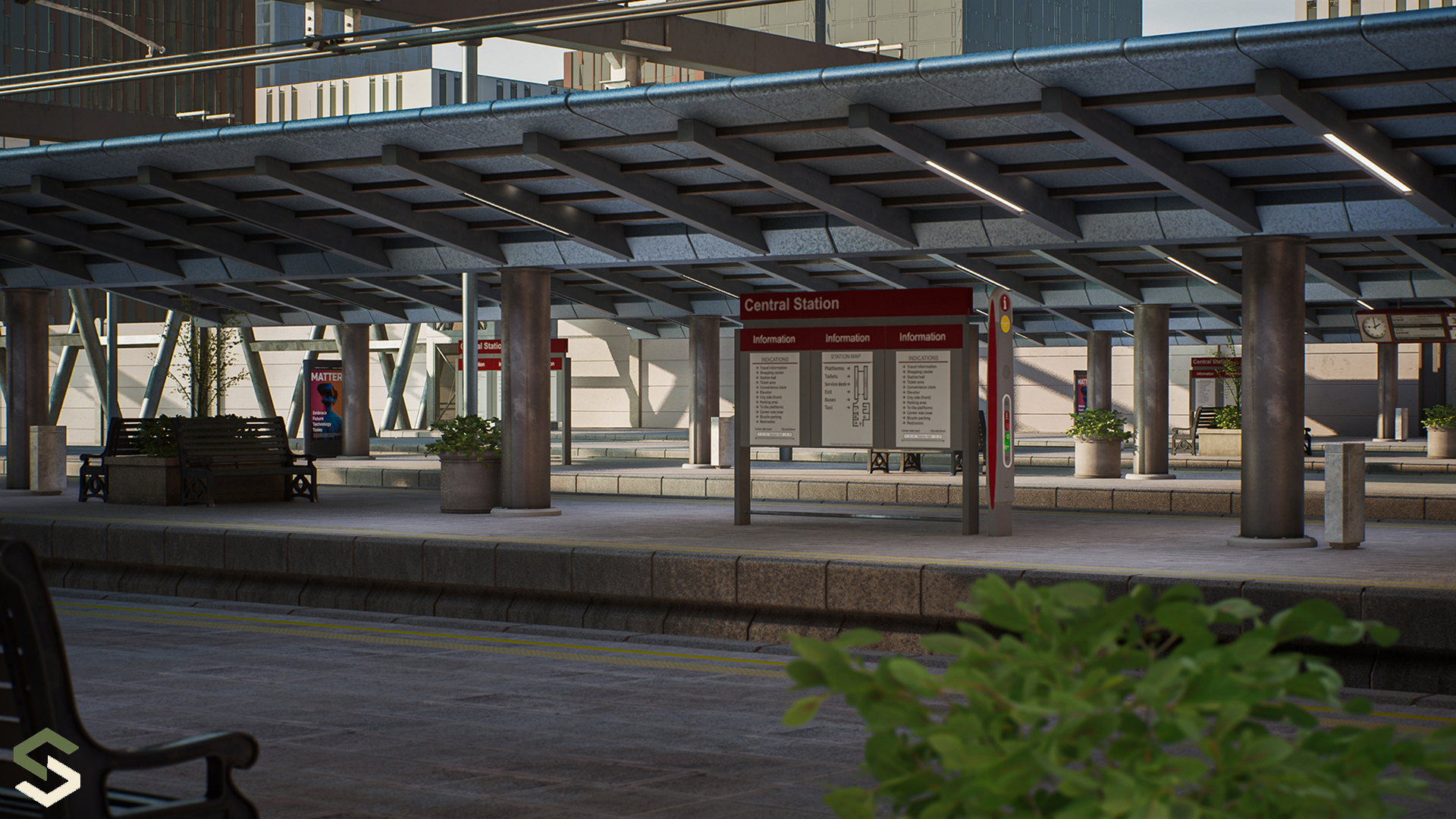 Train Station 3D Environment | Fab