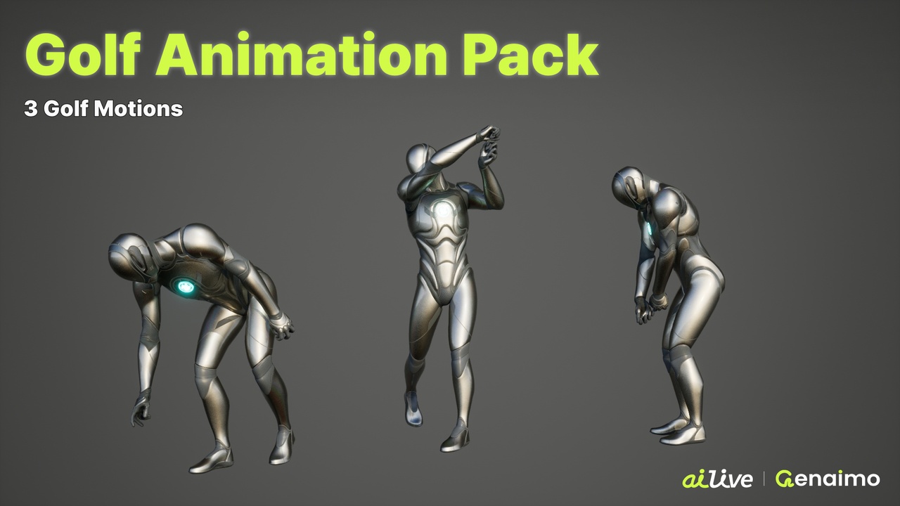Media 1 for listing Golf Animation Pack