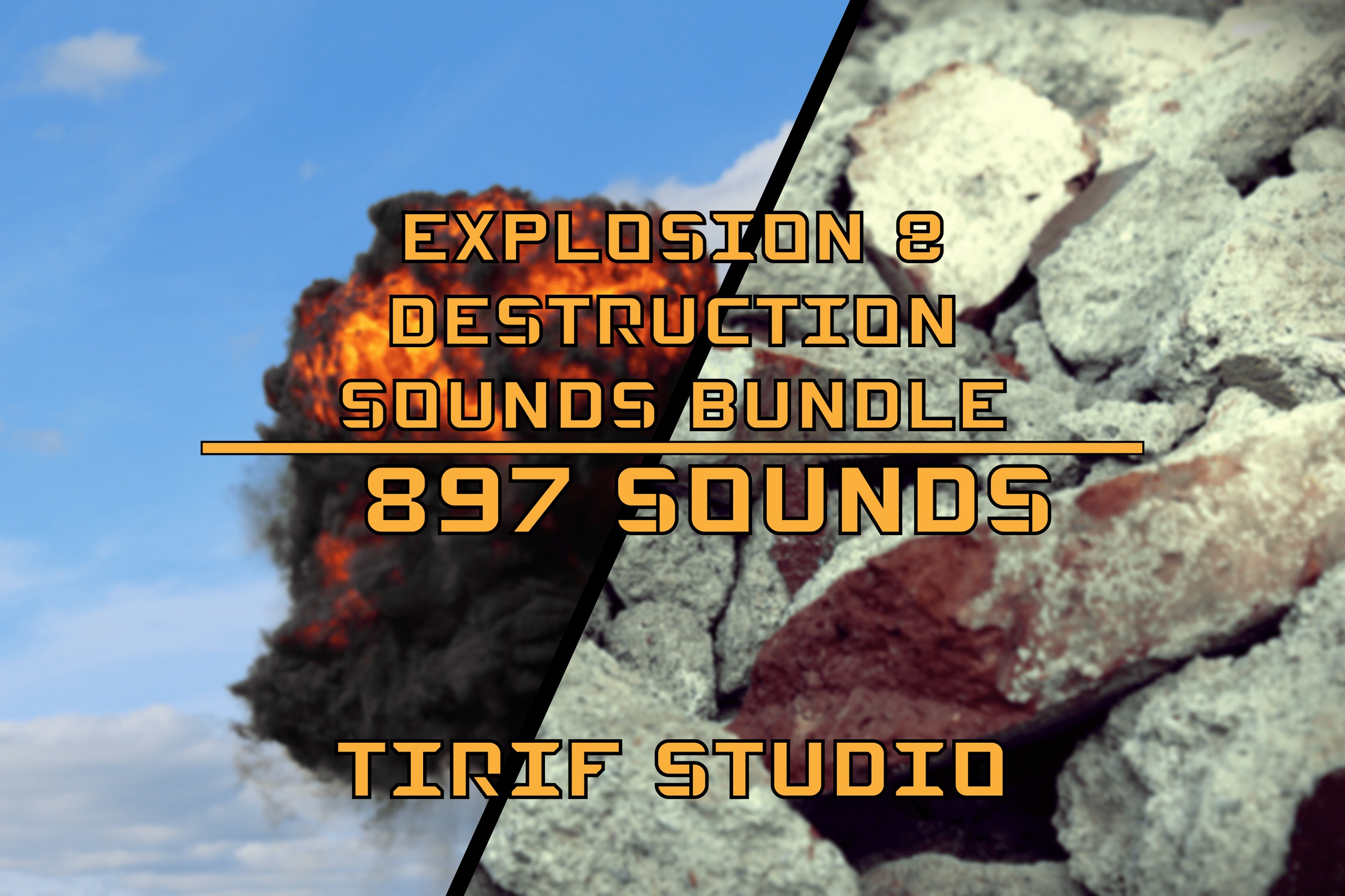 Media 1 for listing Explosion & Destruction Sounds Bundle
