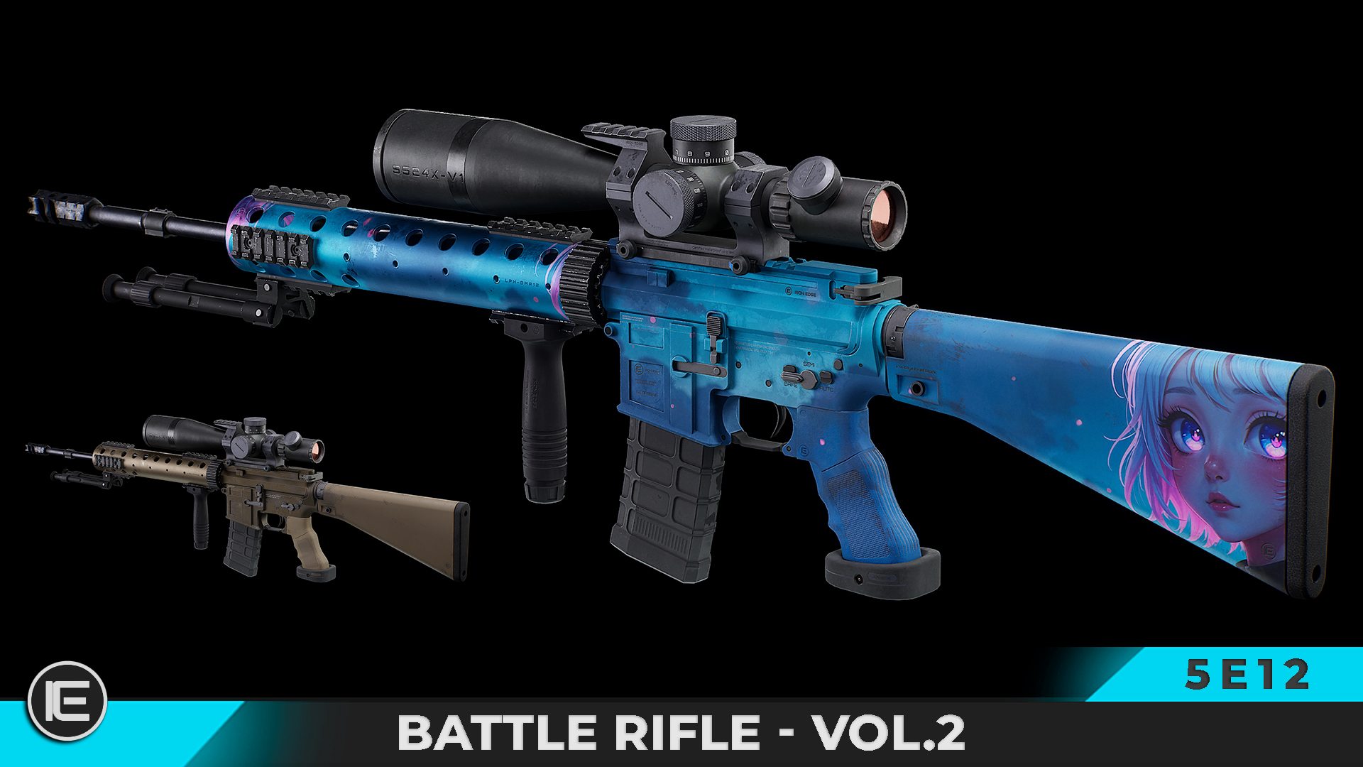 IE Pro Kit – American DMR Rifle – 5E12