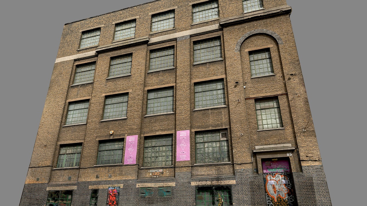 Media 1 for listing Building scan No. 10 - London, Brick Lane