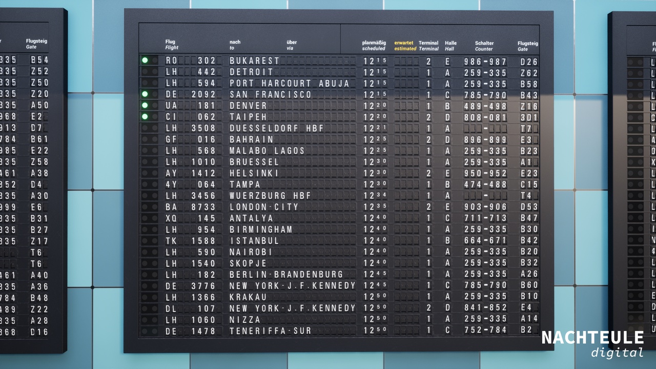Media 1 for listing Split Flap Display and Departure Board