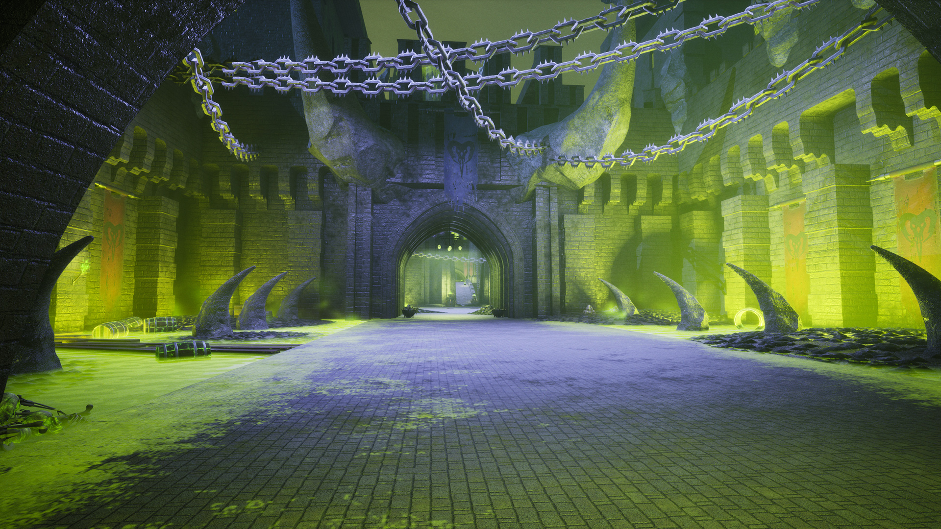 Dark Fantasy Castle Modular Kit Fab