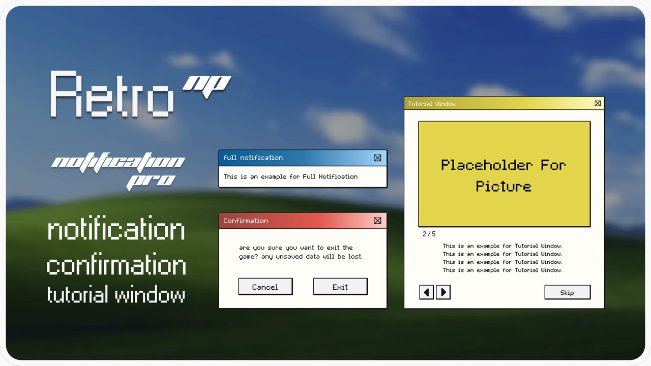 Media 1 for listing Notification System Pro: Retro