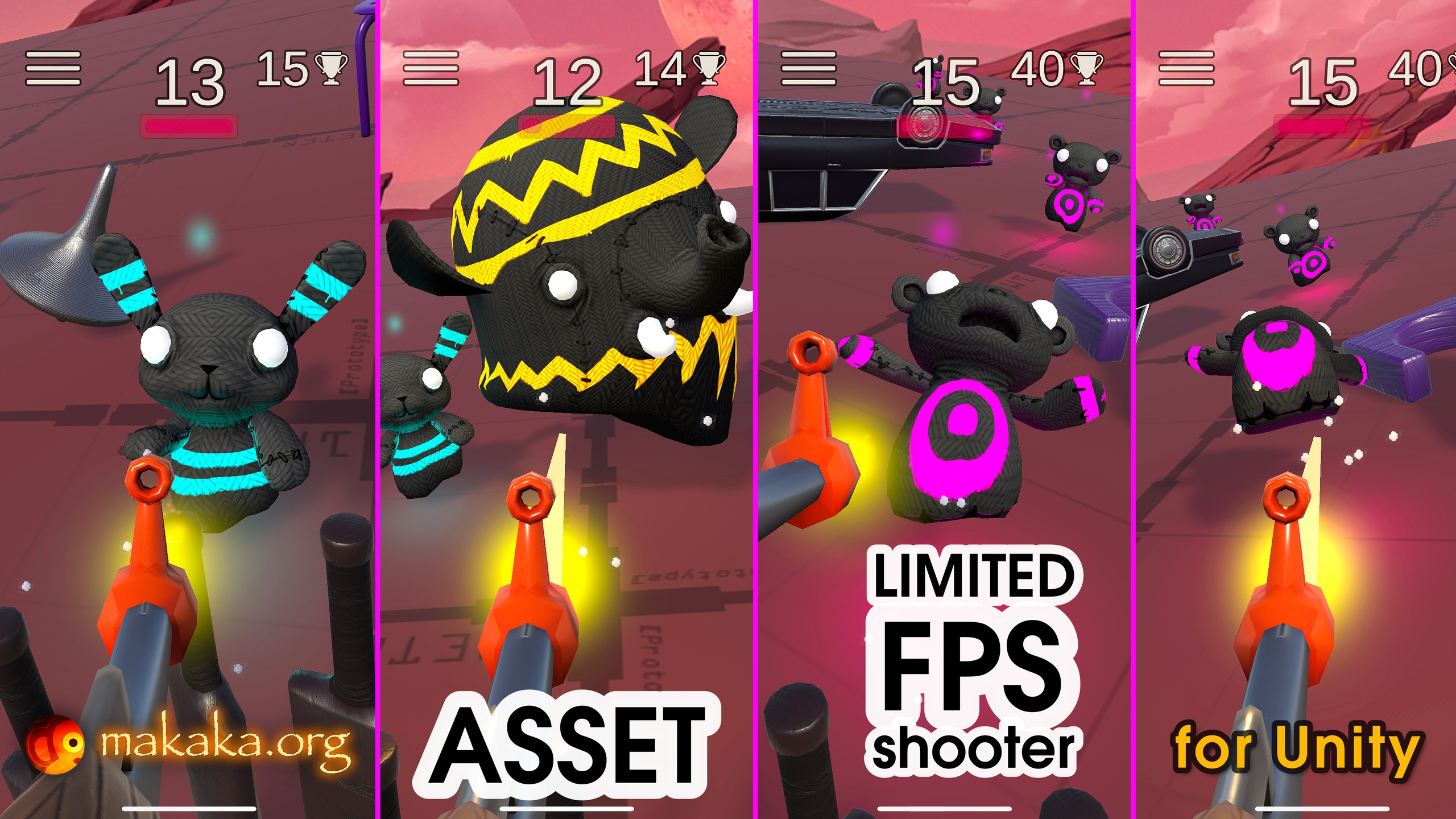 Media 1 for listing FPS Shooter for Unity - Limited 3D and AR - Template Project