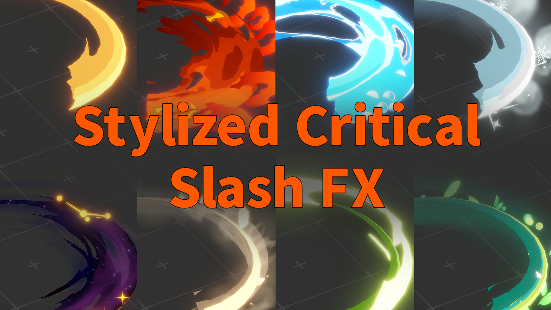 Stylized Critical Slash FX | Fab