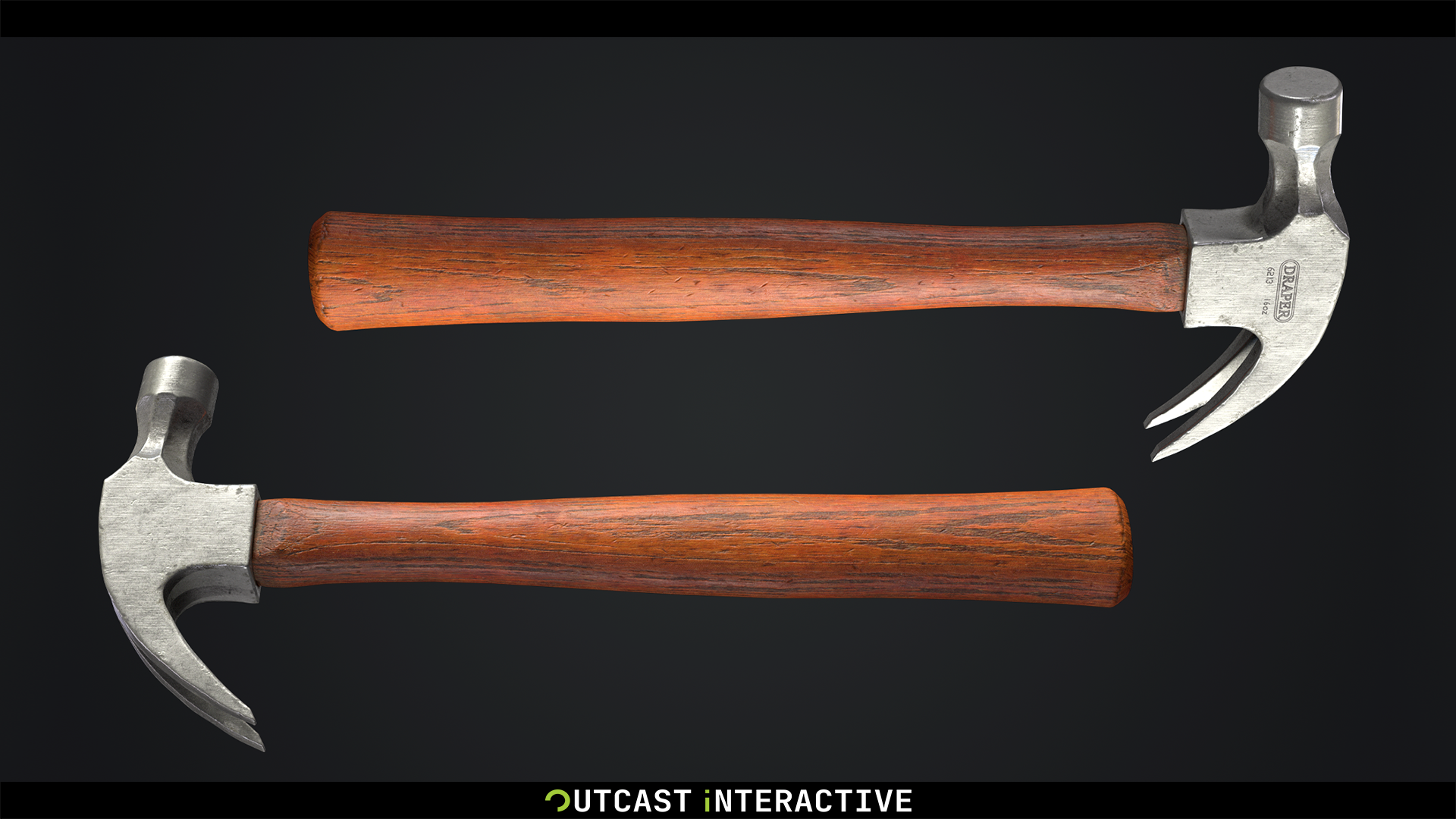 Hand Tool - Hammer 07 - PBR Game Ready | Fab