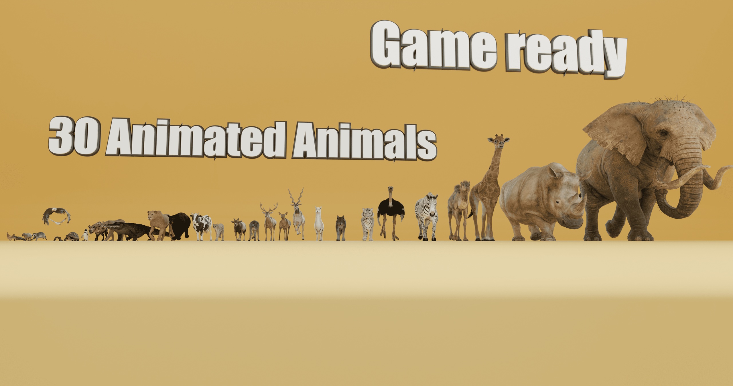 Media 1 for listing Animated Animals mega Pack