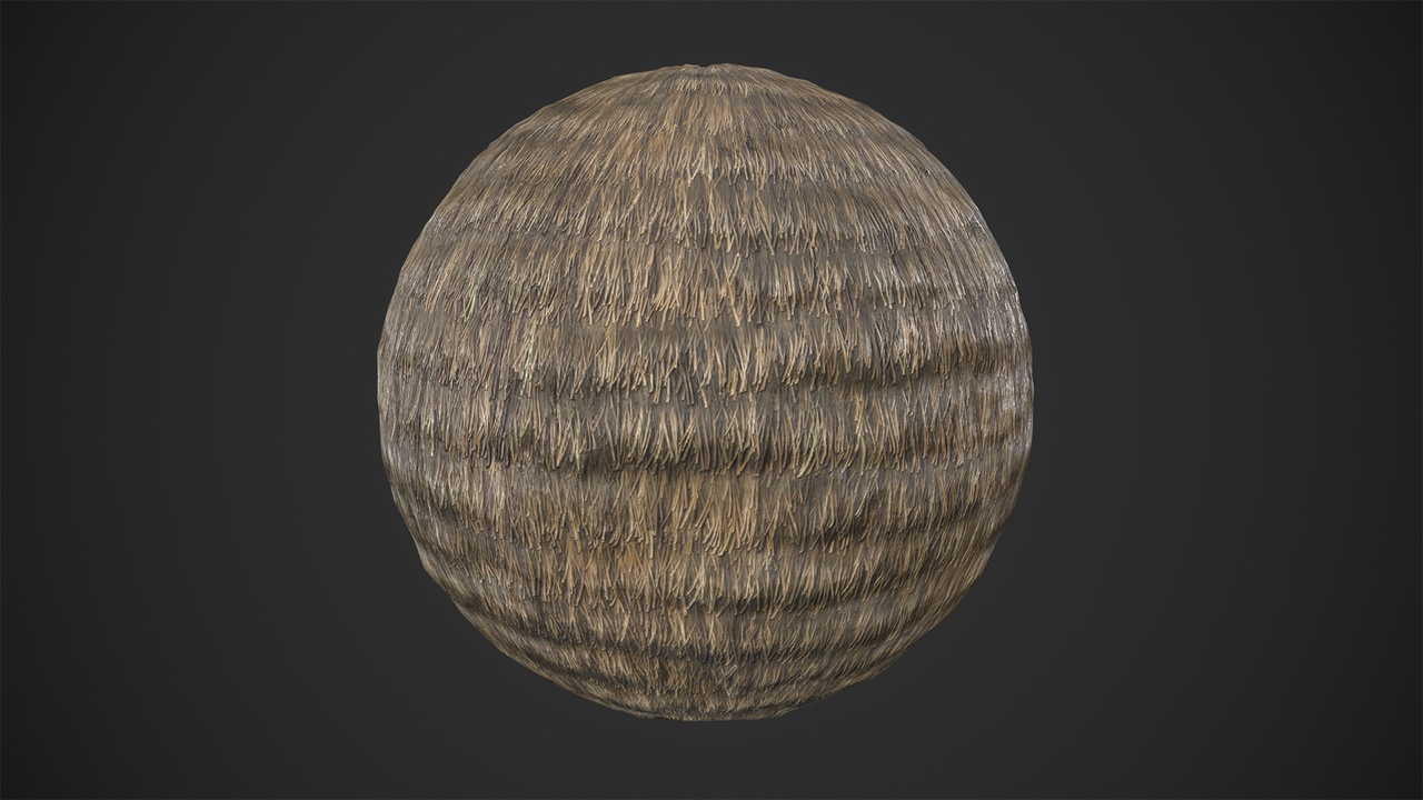 Media 1 for listing Straw Thatch Material