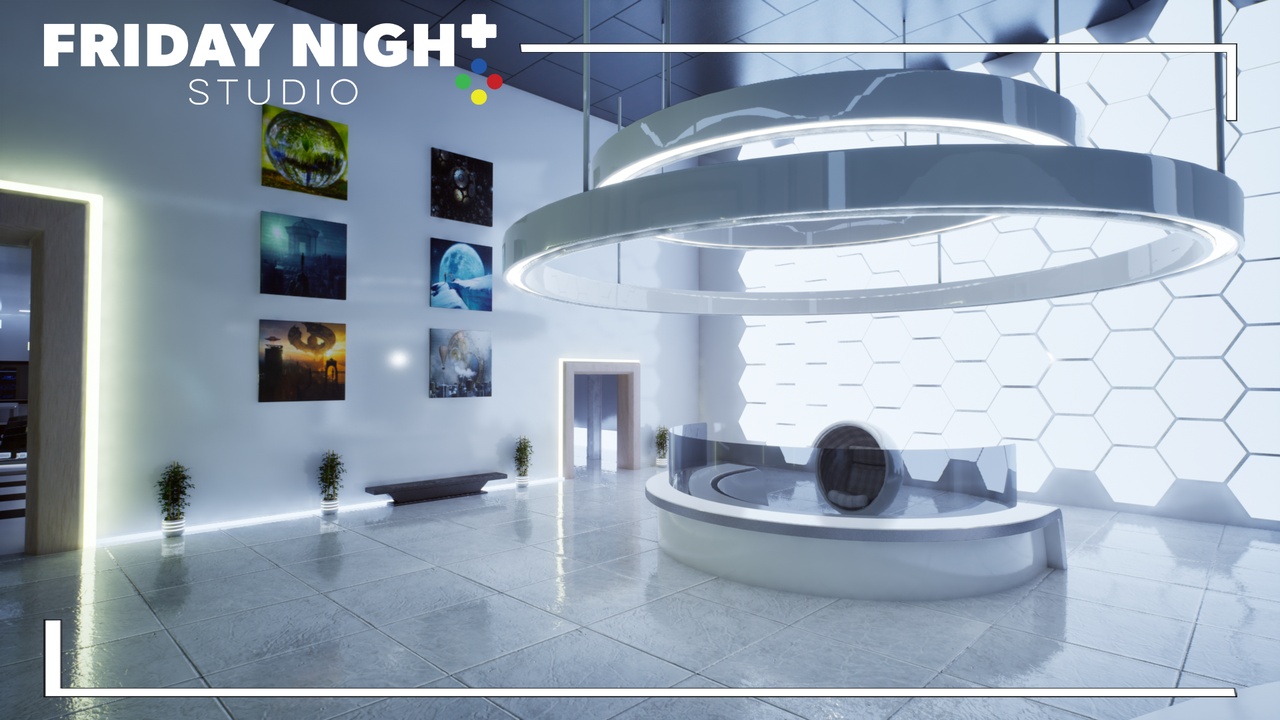 Media 1 for listing Futuristic Environment Kit Vol.3 – Sci-Fi Armory Facility