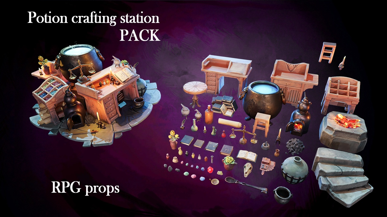 Media 1 for listing Potion Crafting Station