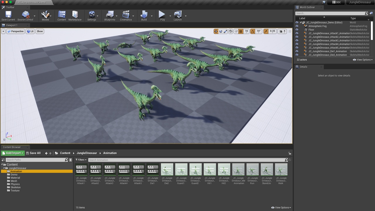 Media 1 for listing Jungle Dinosaur
