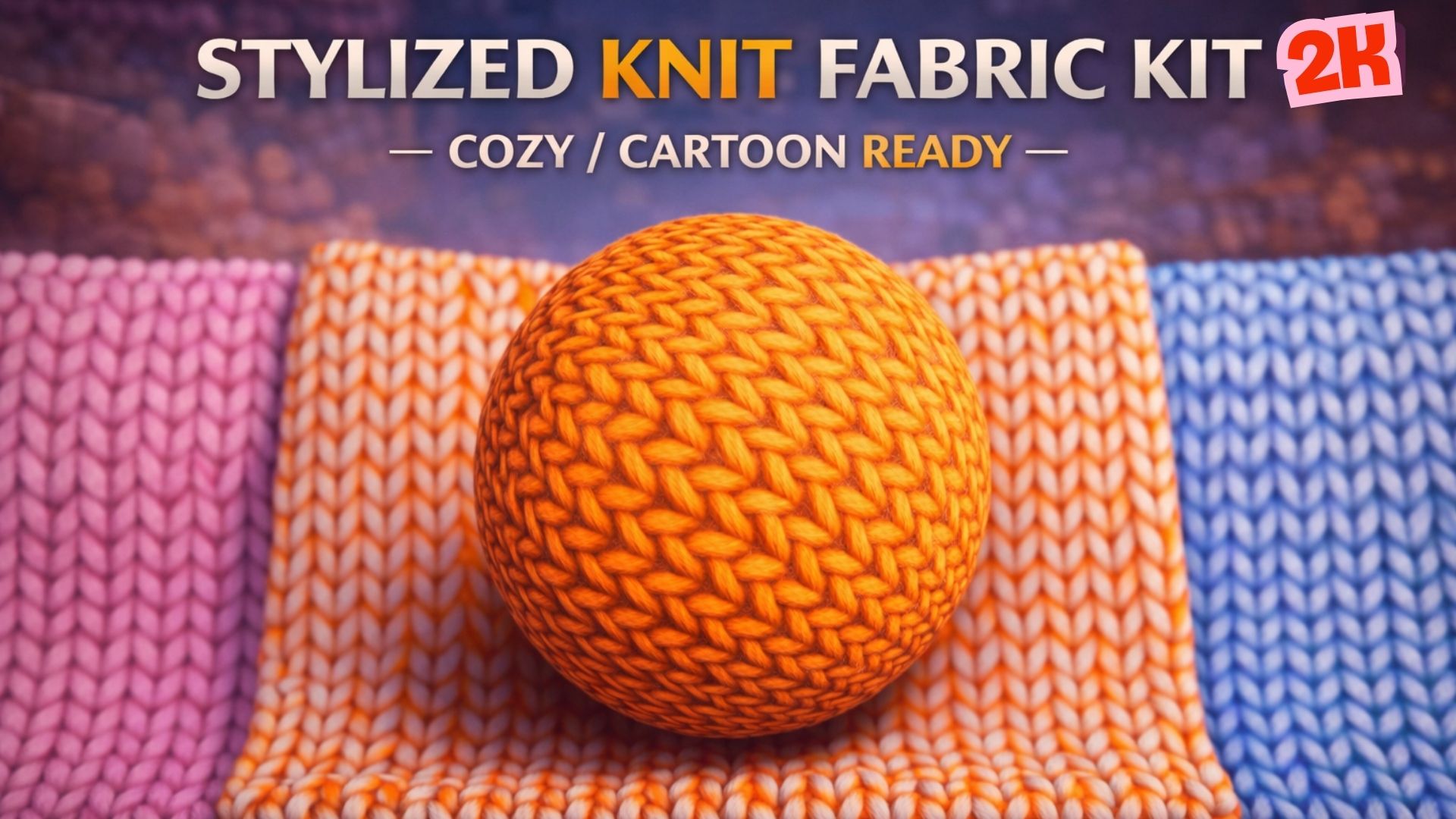 Stylized Knit Materials Pack | Fab