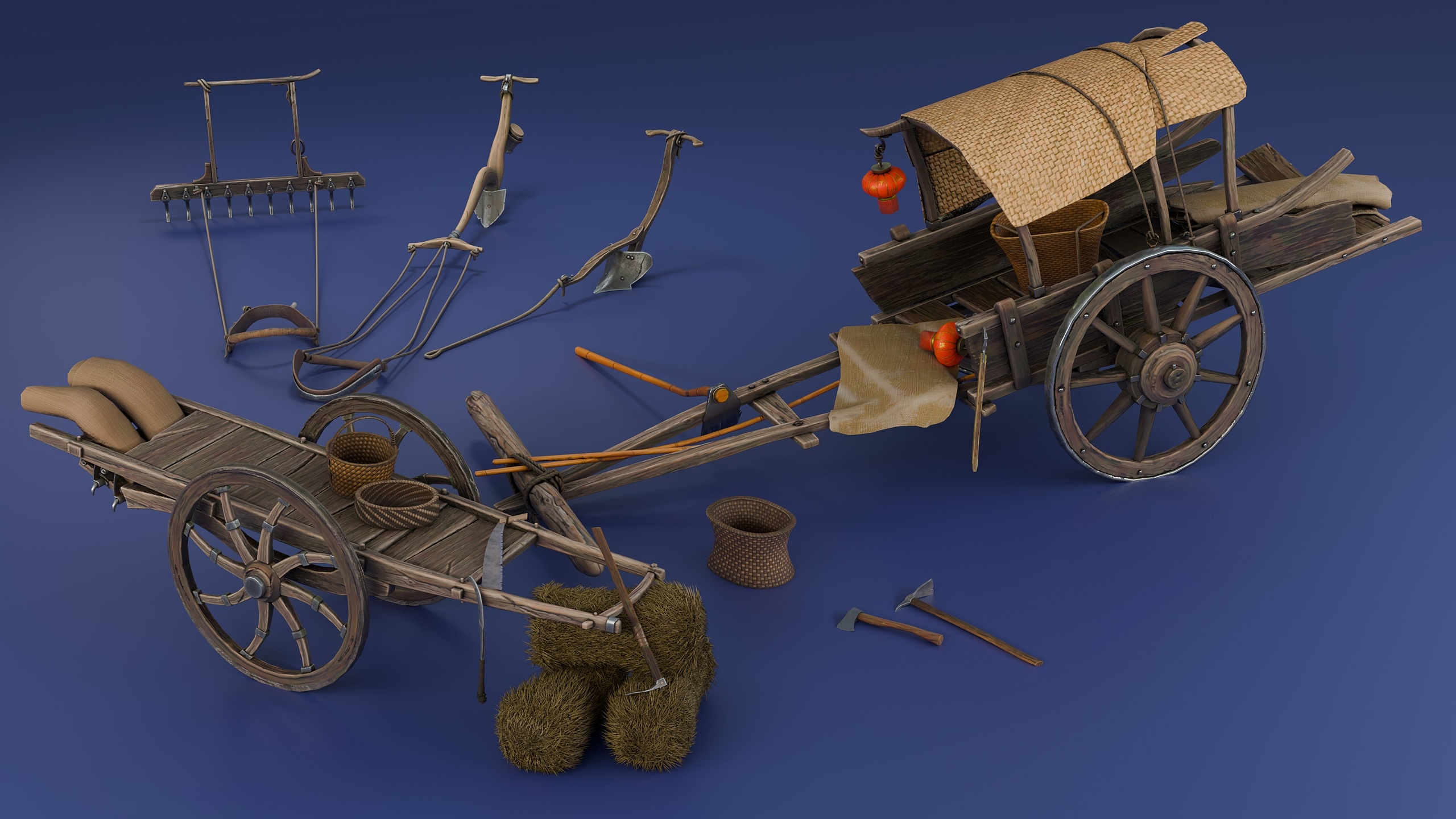 Media 1 for listing Asian Farm Tools Assets