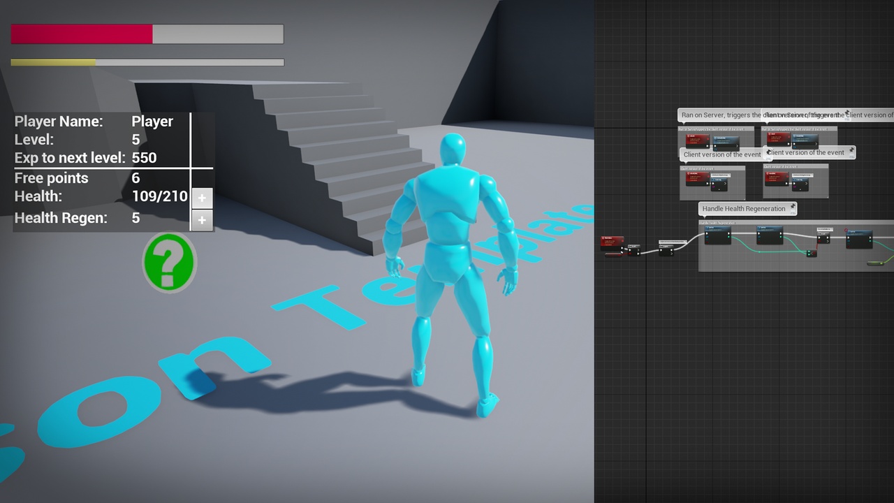 Media 1 for listing Character Attribute System