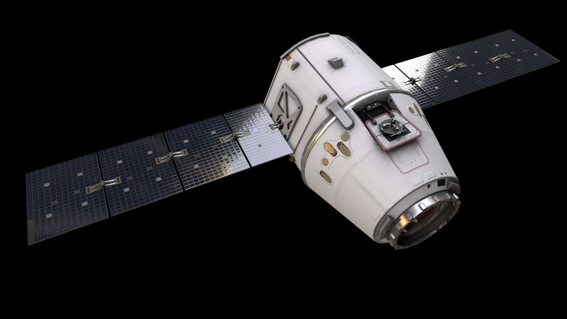 Media 1 for listing Dragon Spacecraft PBR