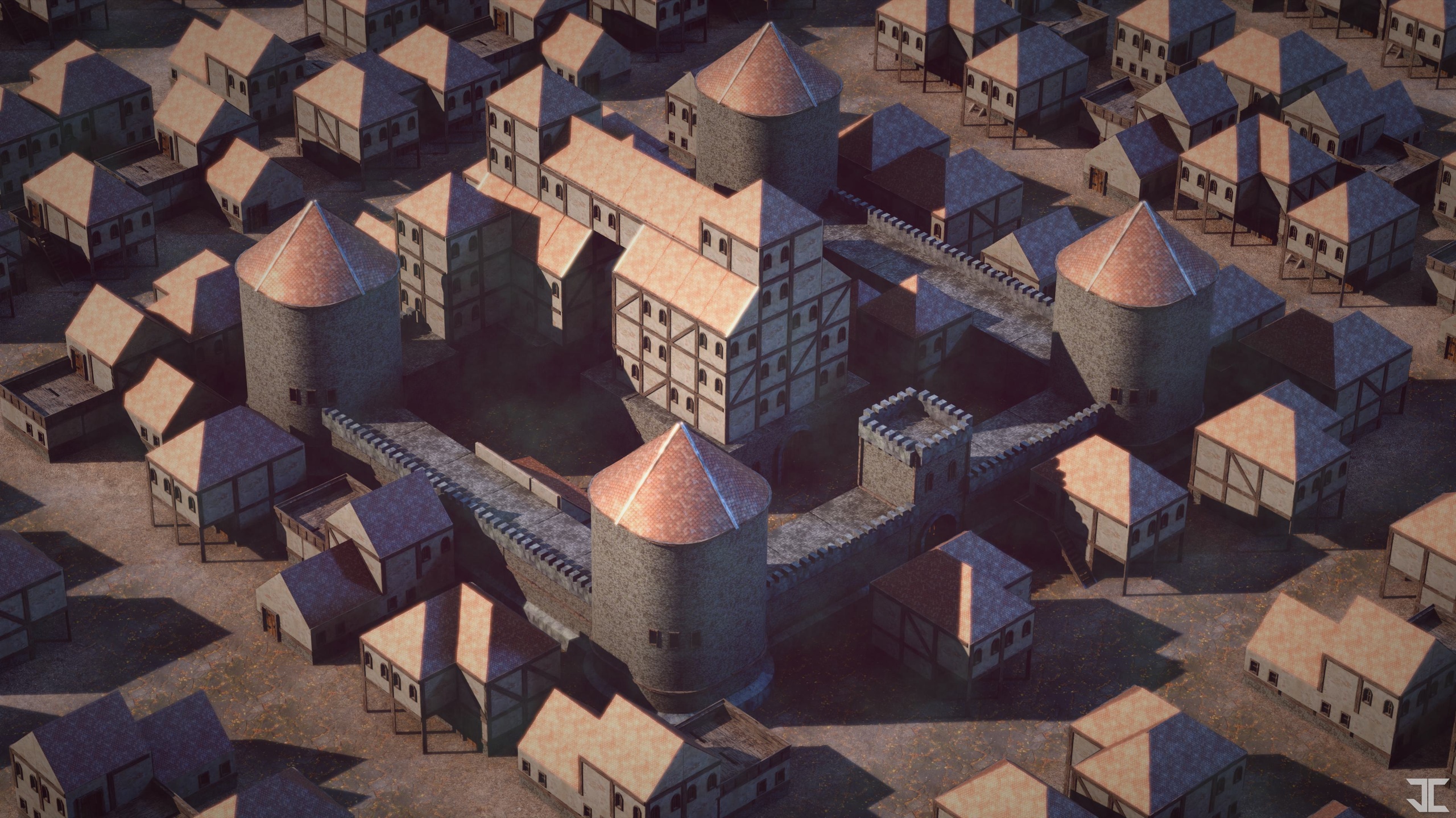 Media 1 for listing Asset Pack Vol 5 - Western Stone Castle