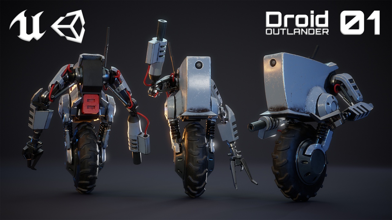 Media 1 for listing Droid Outlander UNIT 01