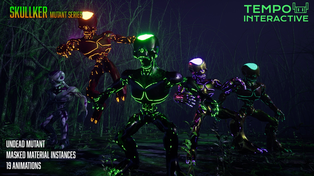 Media 1 for listing Skeleton Monster Skullker - Mutant Series