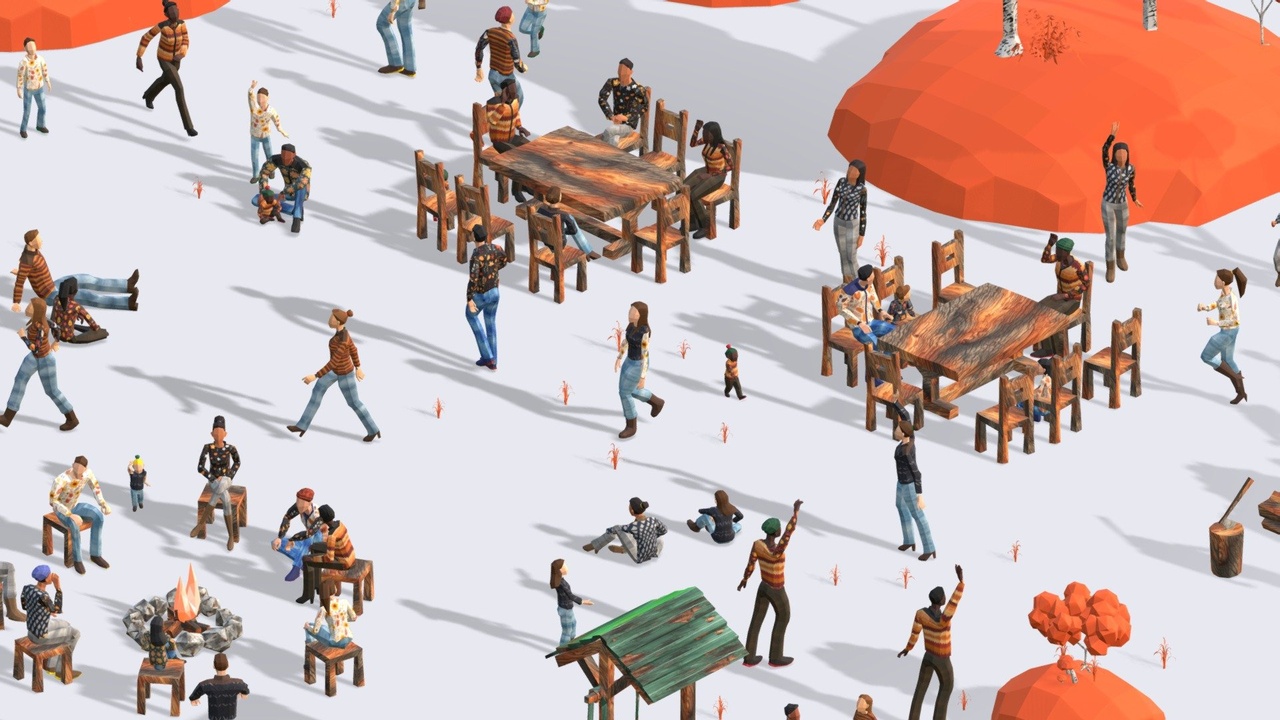 Low Poly Autumn People Pack - Posed 제품 등록을 위한 미디어 1개