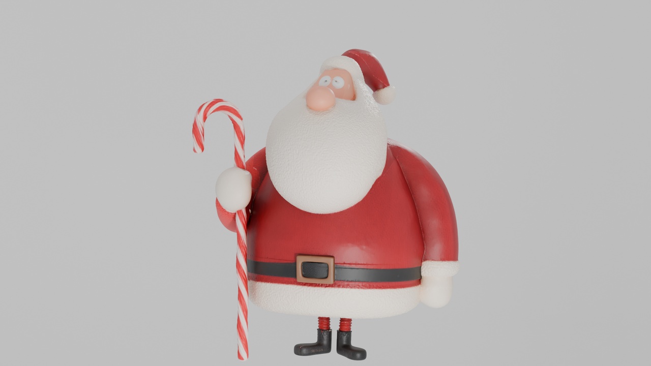 Media 1 for listing Stylized Santa