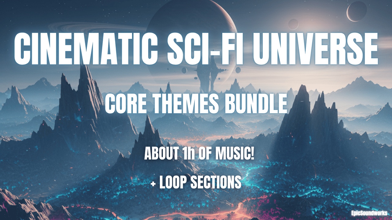 Media 1 for listing Cinematic Sci-Fi Universe - Core Themes Bundle