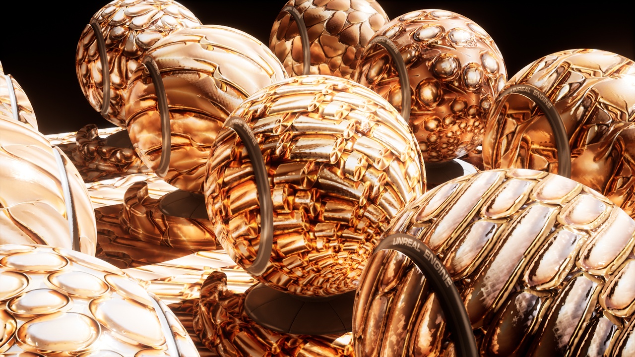 Polished Bronze Metal PBR Texture Pack 제품 등록을 위한 미디어 1개