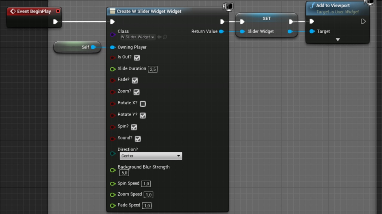 Media 1 for listing Slideshow Widget Blueprint