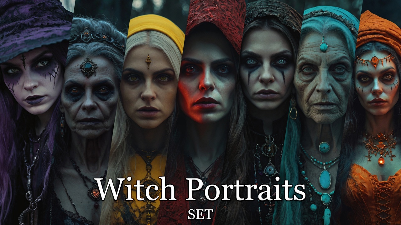 Media 1 for listing Witch Portraits