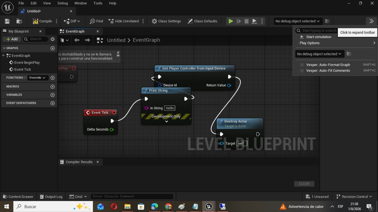 Media 1 for listing Vesper Node Cleaner - Blueprint Auto-Layout & Formatter