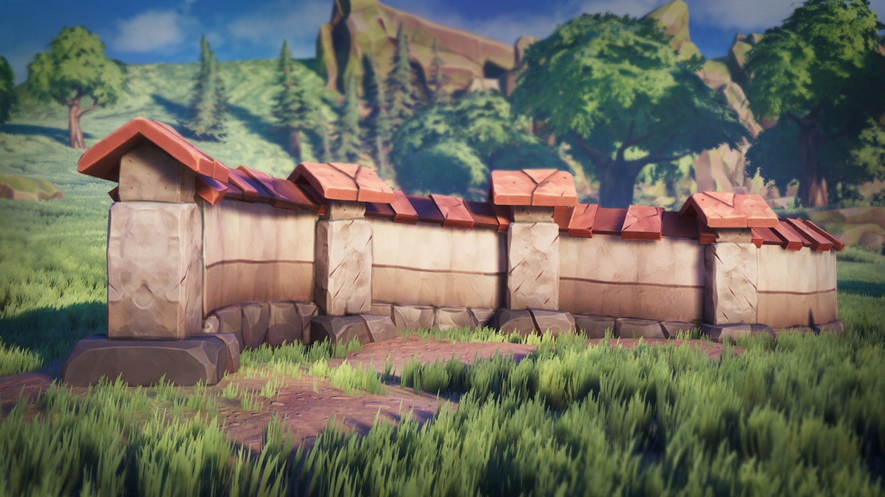 Media 1 for listing Stylized Stone Walls