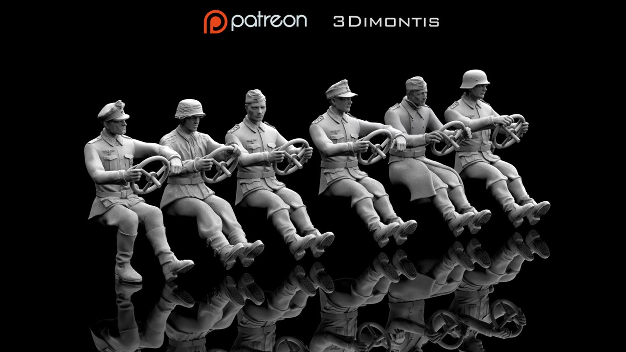 Media 1 for listing German Soldiers Drivers