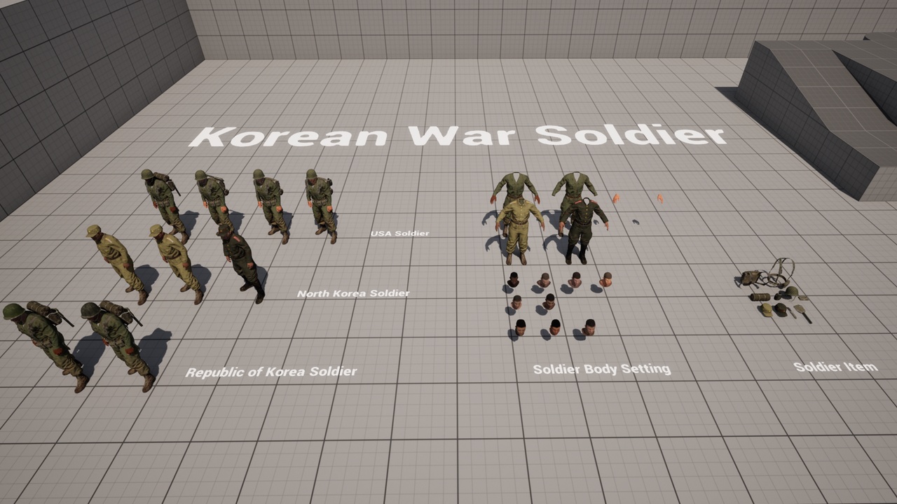 Media 1 for listing Korean War Soldier