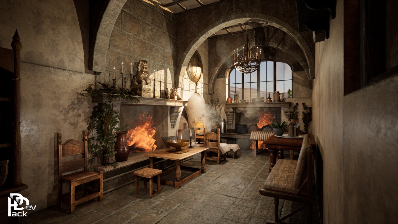 Media 1 for listing Nordic Castle Interior v1 / 82 Assests
