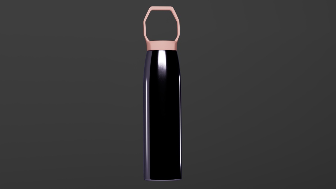 Media 1 for listing Steel Water Bottle With Handle