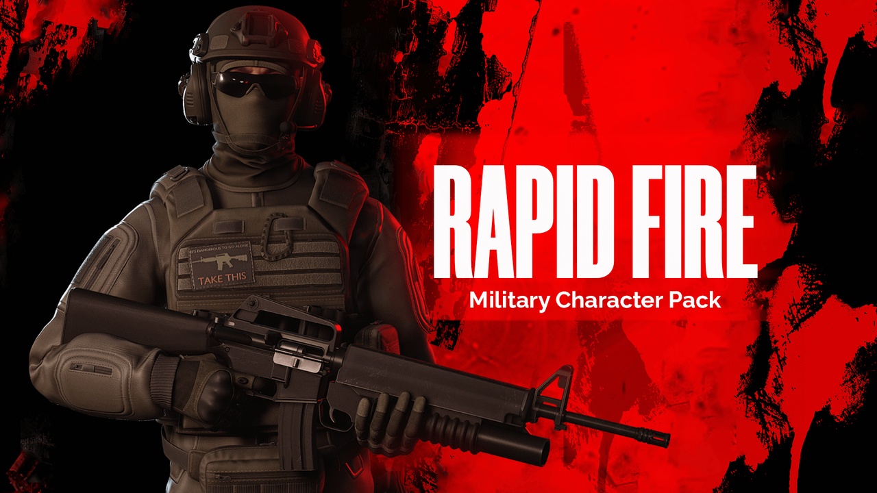 Media 1 for listing Rapid Fire Military Collection - Modular Army Characters