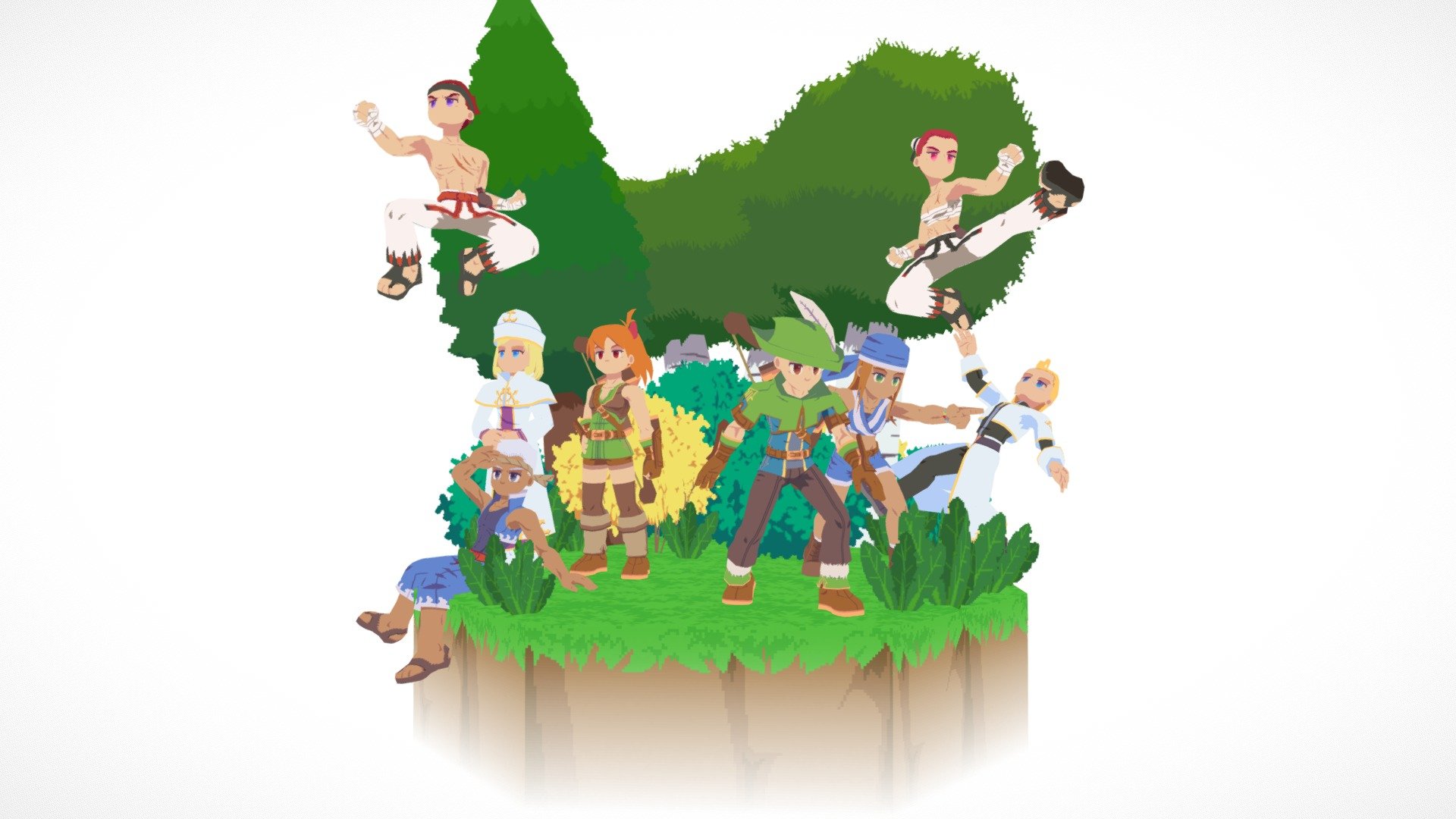 Characters sd Lowpoly Pack | Fab