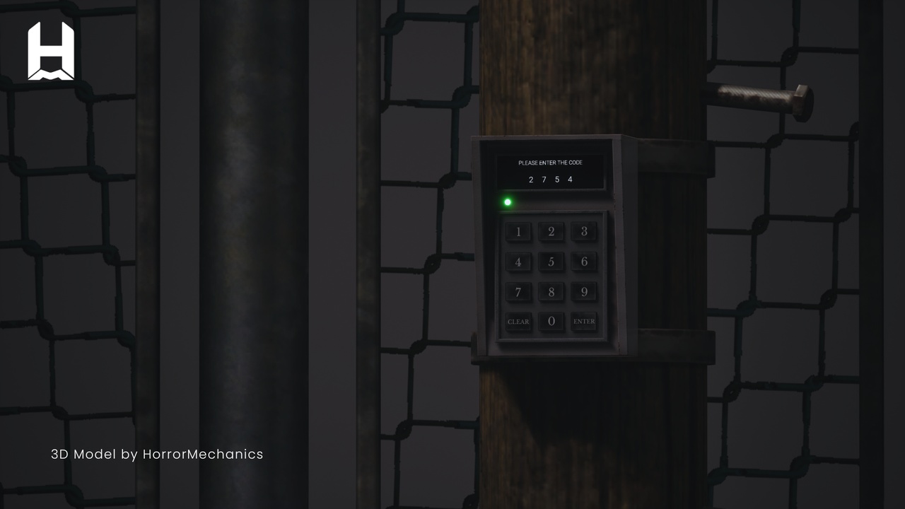 Media 1 for listing Horror Mechanics - Keypad System