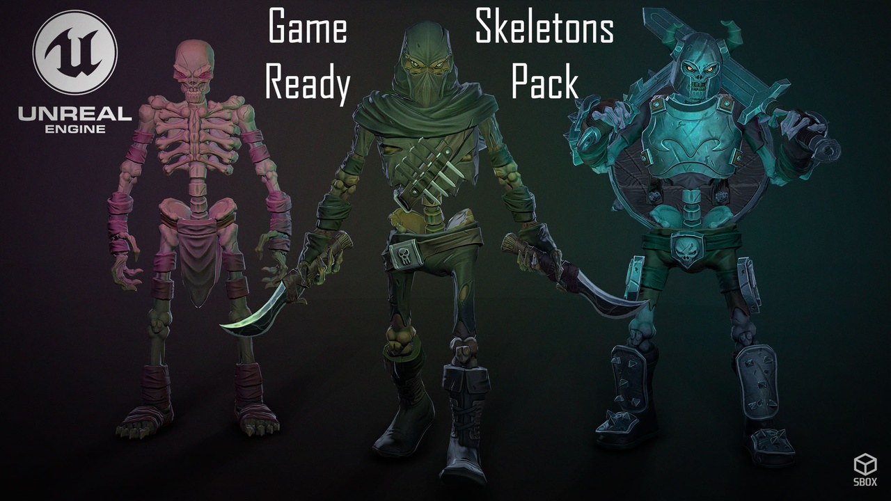 Media 1 for listing SkeletonsPack1