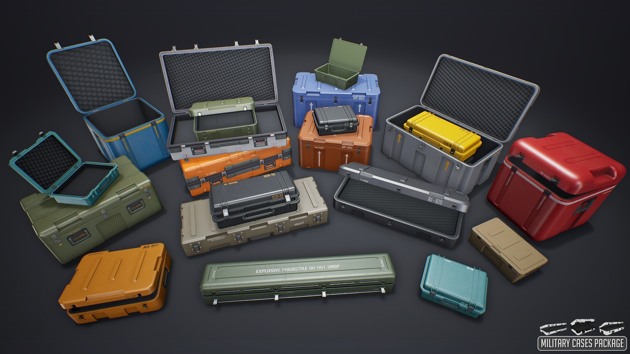Media 1 for listing Military Cases Package