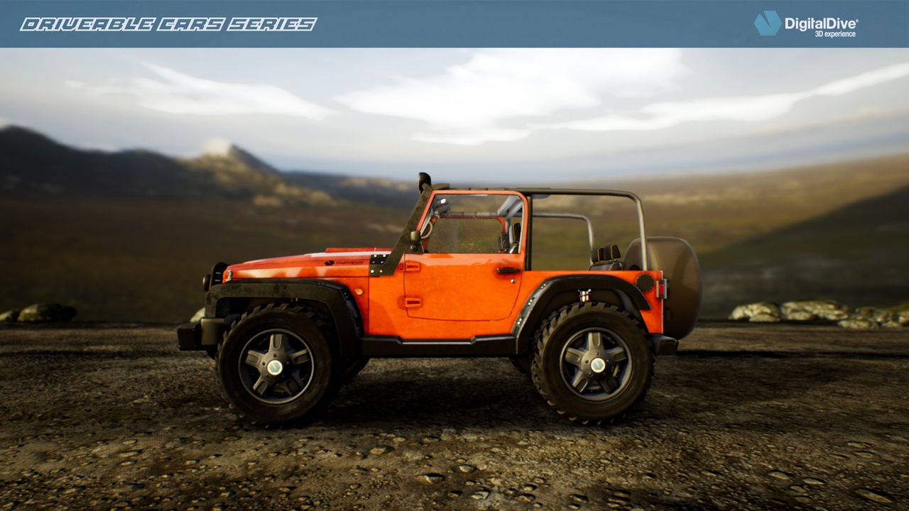 Média 1 pour l'article Drivable Cars: 4x4 Off Road Four Wheel Drive Car