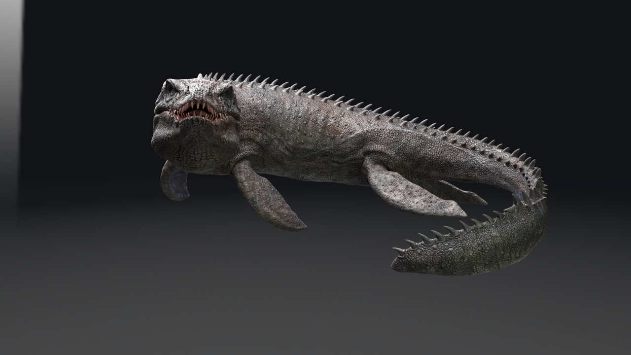 Dinosaur Mosasaurus - Sea Monster Series 4 ilanı için 1. medya