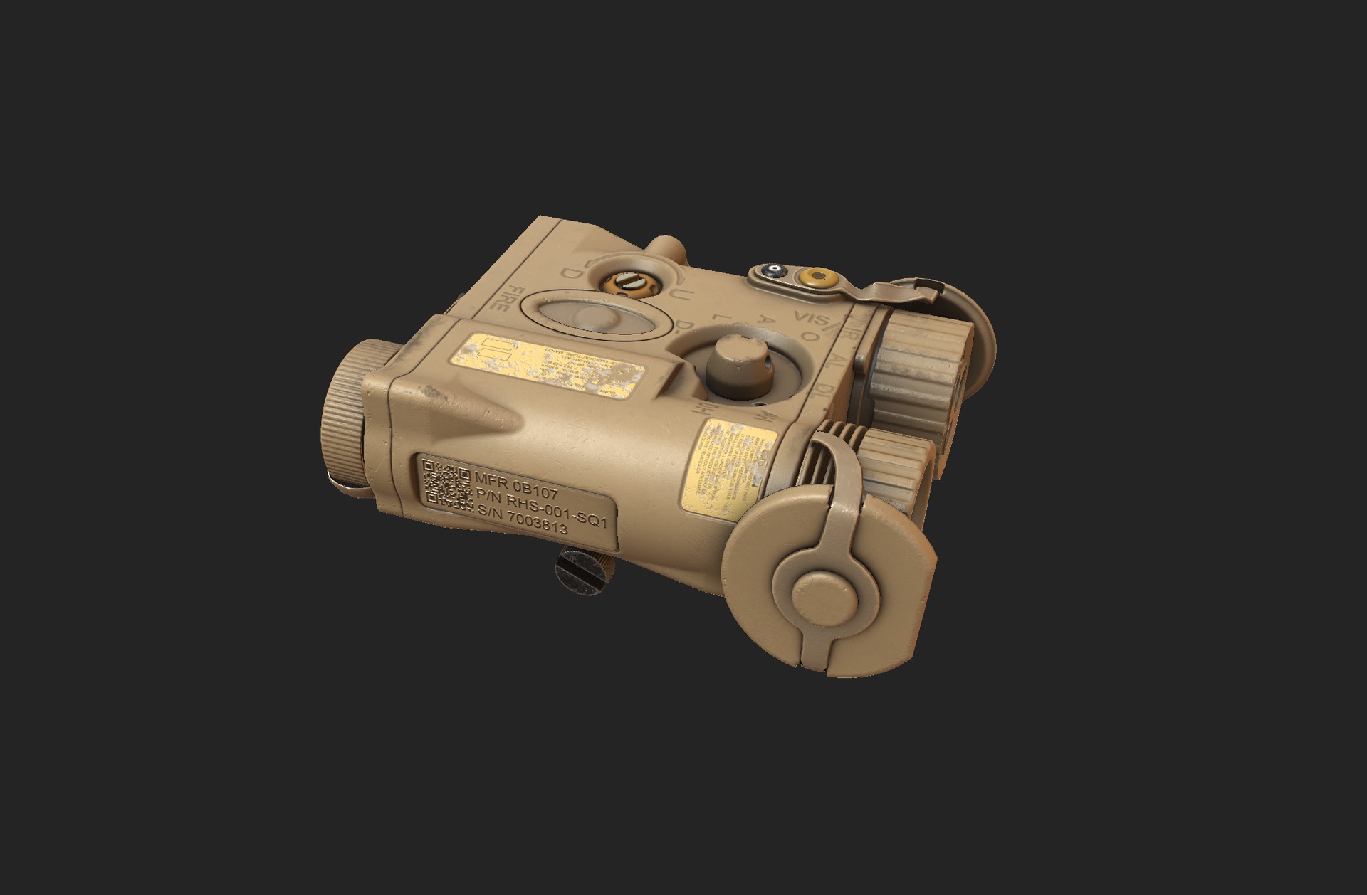 AN/PEQ-16 Tactical Laser and Illuminator | Fab