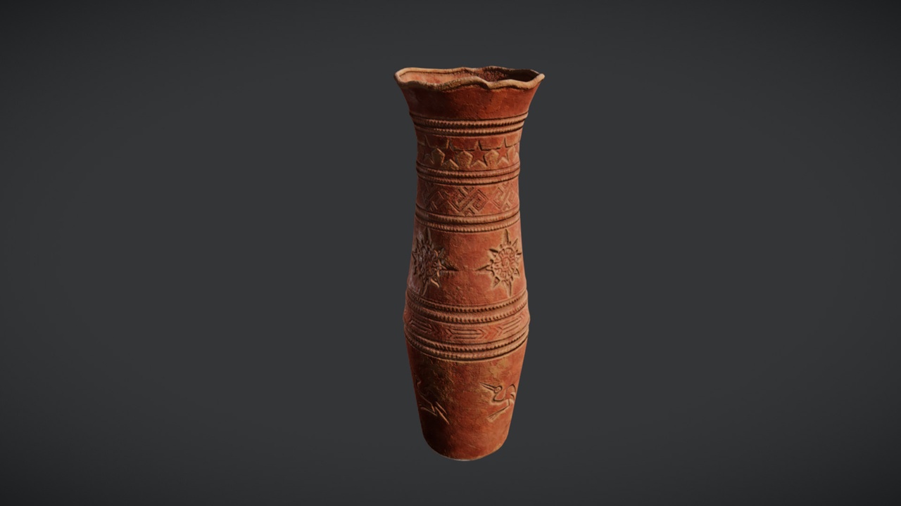 Media 1 for listing Pot 6 _ PBR Game Ready Asset
