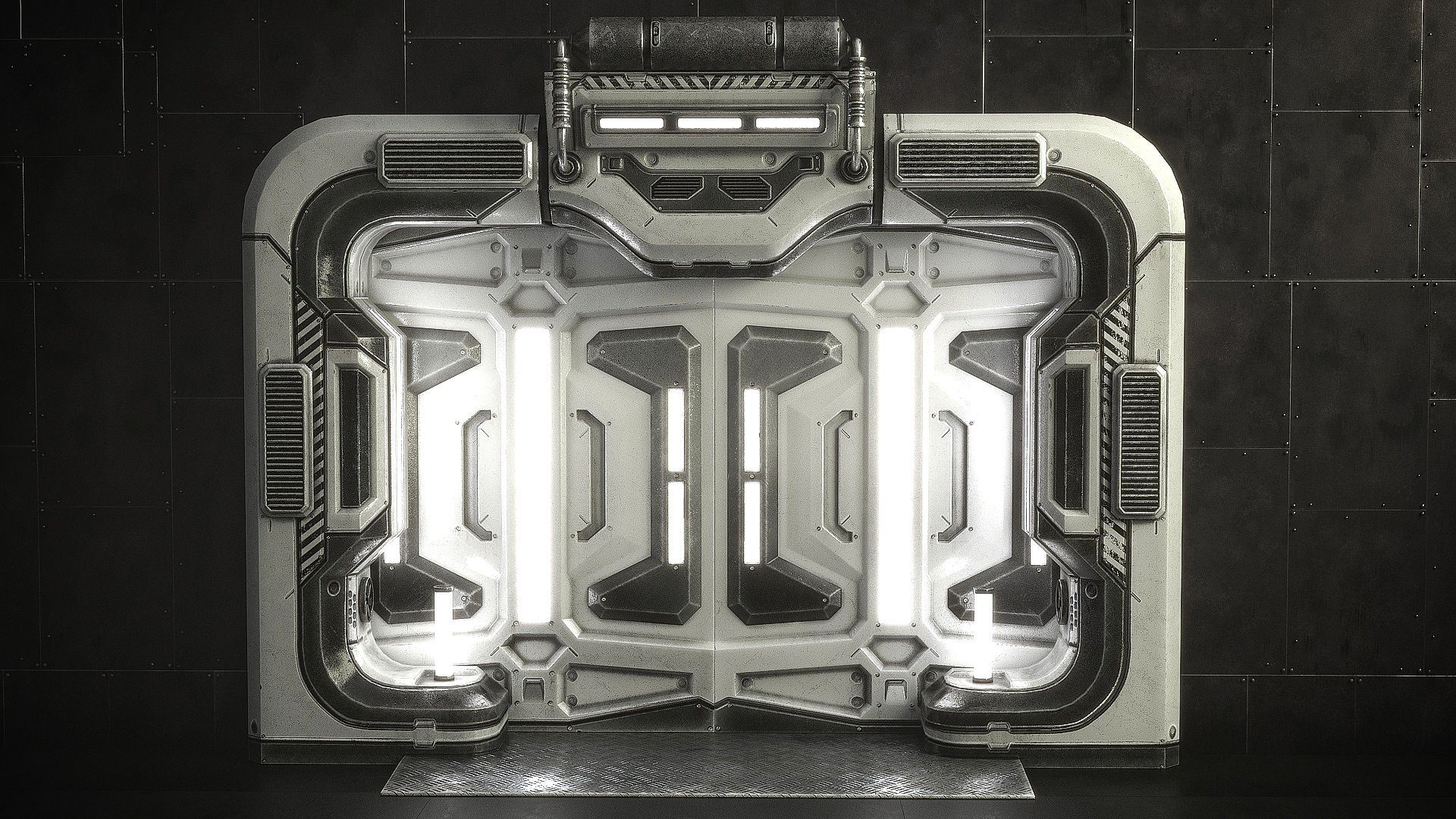 Sci Fi Door v3 | Fab